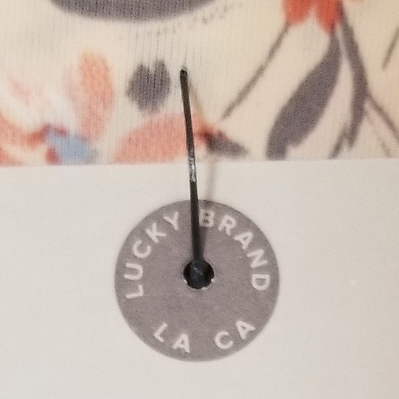 Lucky Brand Lace Back No Show Floral Panty Sz XL NWT - Picture 5 of 8